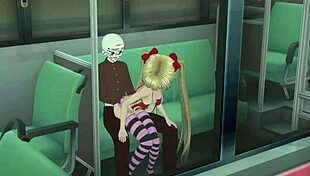 airi akizuki fucked hard on bus!