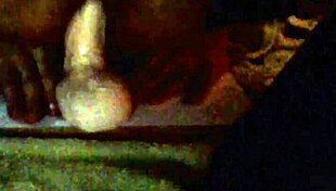 Can you believe this sissy whore riding that thick dildo so eagerly?