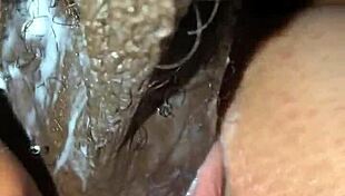 Creamy white girl handles monster cock friend