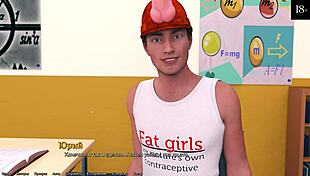 Complete gameplay - being a dik part 11 with big cock and cum in pool