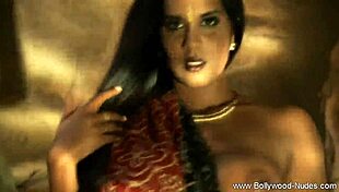 Brunette milf falls in love with her indian lover, ripping clothes in passion