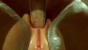 i'm getting hard anal pounding close up, it's so intense!