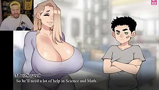 when your mom sets you up with the milf next door