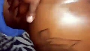 Jiggly Big Black Ass Bounces On Cock
