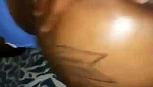 Jiggly Big Black Ass Bounces On Cock