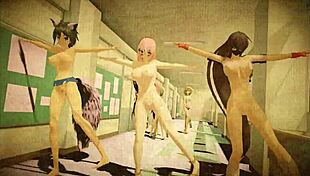 Marina Dancing Naked As Erotic Goddess