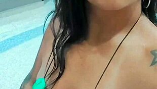 A bit of exhibitionism and naughtiness with big cock.