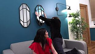 Cute French MILF takes a massive cock deep into her ass