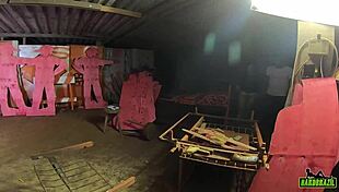 Behind The Scenes! Gabriela Ramos Fucking Monster Cock In Carpentry!