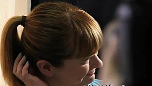 Taboo beauty gets groped and fingered in roleplay