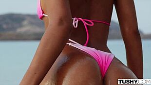 tushy gorgeous model mia gapes wide open with perfect ass