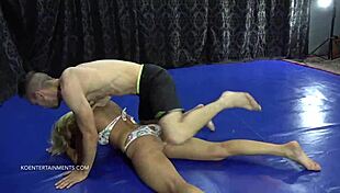 i... i mean, cherry kiss wrestles sunny in domination, kissing and all that femdom stuff.