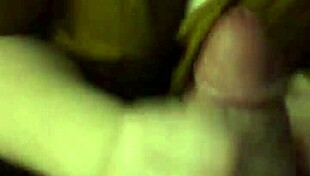 ball sucking redhead with handjob and blowjob