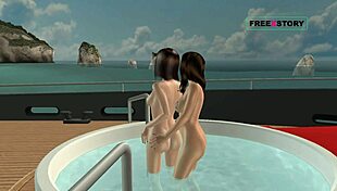 indian village girls explore first lesbian adventures in animation