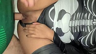 How Halloween Parties End With Costumed Fun And Surprising Twists For This Brunette Latina