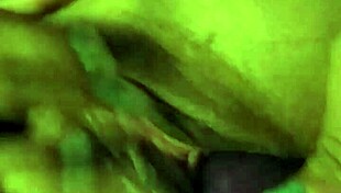 Latina GIRLFRIEND SQUIRTING ORGASM WITH BIG DILDO IN CLOSE UP