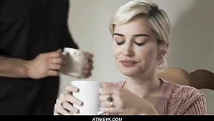 Forbidden seductions with cheating blonde and big tits