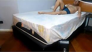 Latina slut sucks cock in college!