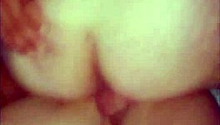 He went deep and finished inside the naughty married woman at home.