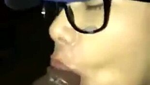 Certified blowjob beast performs on camera