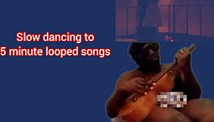 Couple Dancing For The First Time In Romantic Style