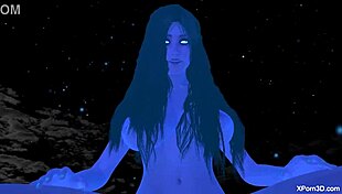 I-I love this 3D giantess girl teasing me with her big tits in POV cowgirl