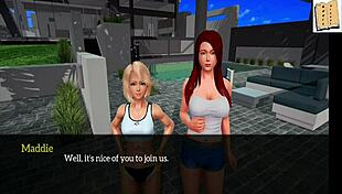 my new family playing games together