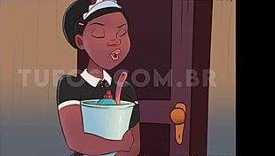 Maid with Big Ass Gets Anal in Hentai Style