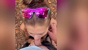 Blowjob in the Woods: A Natural Setting.