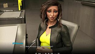 Milf showcases her big tits and ass in this scene.