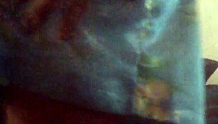 Video of someone alone at home in intriguing setting.