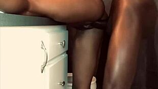 getting fucked rough by long thick bbc in the bathroom