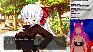 Vtuber lewdneko intensely plays my girlfriend is the president part 8 with creampie scenes