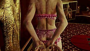 i boudn my lesbain parnter and fingerd her with toyz in this hentai gam