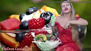 food porn in financial domination style