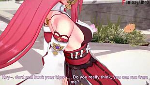 Yae Miko in Wild Sex Action with Genshin Impact Fantasy Girl! 😍