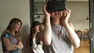 Sarah Plays In Front Of The Mirror