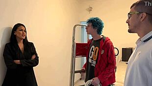 Hey guys, I called them to fix the internet and ended up fucking both! 😏