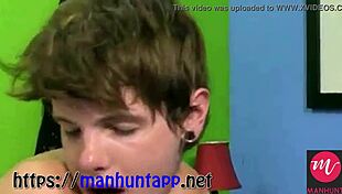 Hot Gay Teen Explores Passionate Encounters On Manhunt App