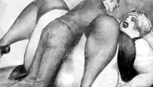 vintage erotic illustration