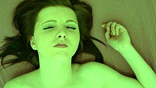 European amateur masturbates her shaved pussy to orgasm in private homemade reality
