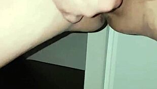 Fingering and squirting leads to intense masturbation and cum