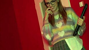 Deviante French Babe Roughly Fucked Before Cumshot On Glasses With Doggystyle Bent Over Sex Small 18+ Tits Rough European Boobs Hardcore Hairless