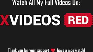 Stroking His Cock Over My Naked Body in POV, Wow!