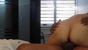 Fucking My Wife's Ass While She Rides My Cock Hard And Deep