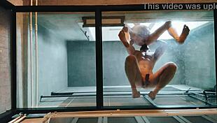 Kostya meets a guest at home for an intimate encounter