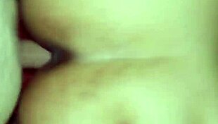 Husband fucks wife doggy style until vagina drips with creampie