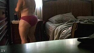 i watch my wife getting naked on hidden cam