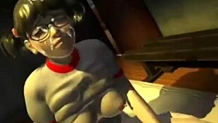 Young cute student gets fucked and sucks cock on the car with big tits.