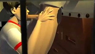 Young cute student gets fucked and sucks cock on the car with big tits.